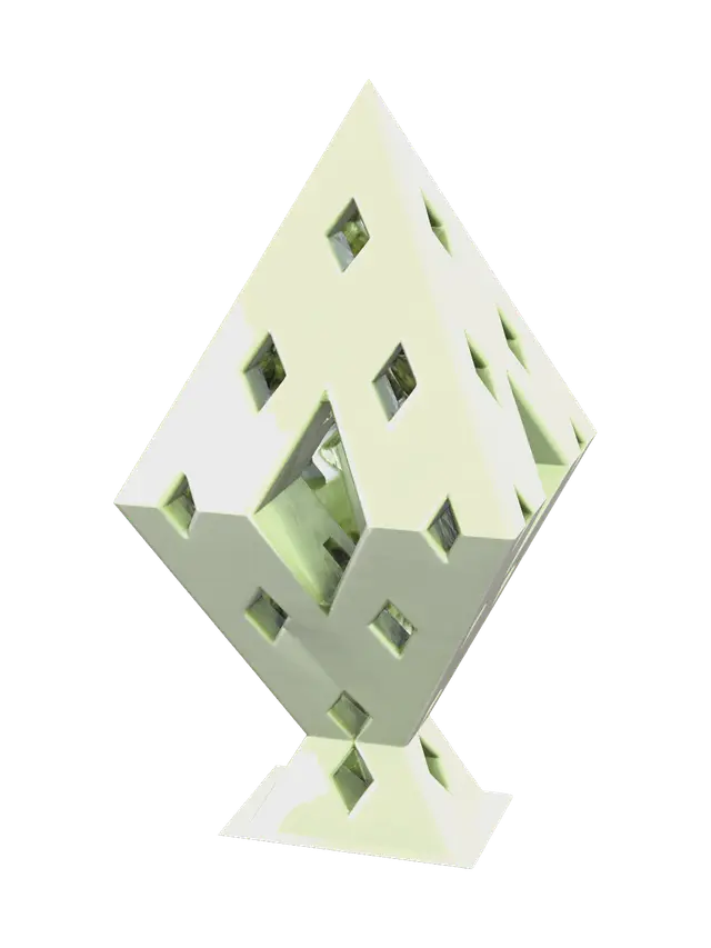 3D model for Fantasy Trigonal Bipyramidal