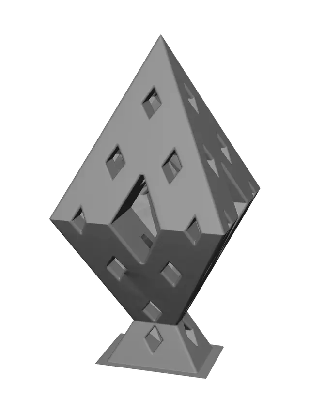 3D model for Fantasy Trigonal Bipyramidal