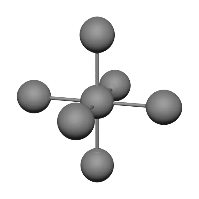 3D model for Realistic Trigonal Bipyramidal