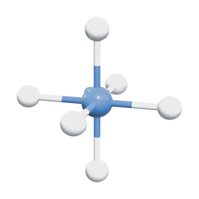 Low-Poly Trigonal Bipyramidal-3D-modell, genererad av AI