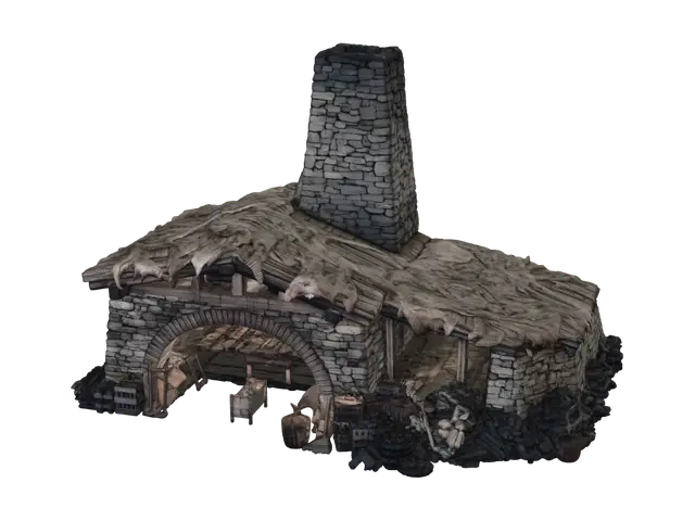 3D model for Ancient Stone Forge