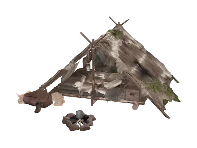 3D model for Roughing It