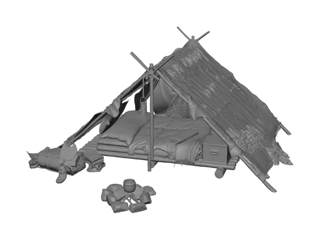 3D model for Roughing It