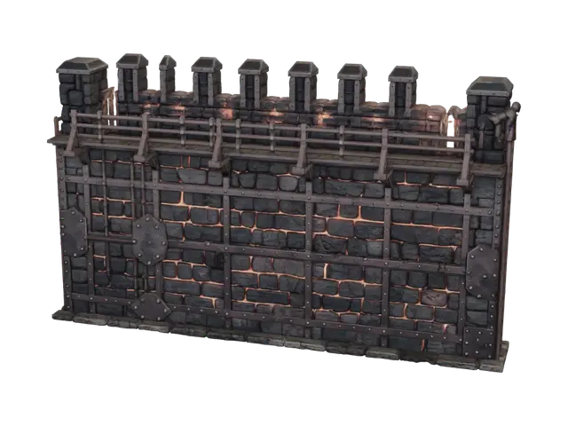 3D model for Emberwall Fortress