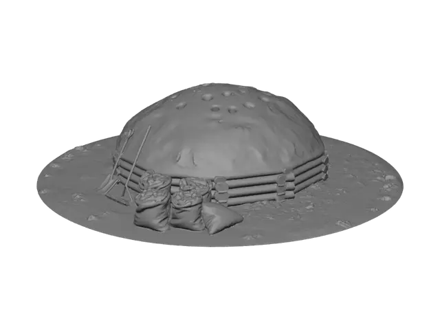 3D model for Beehive Oven