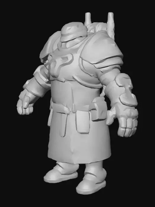 3D model for Ironclad Exosuit