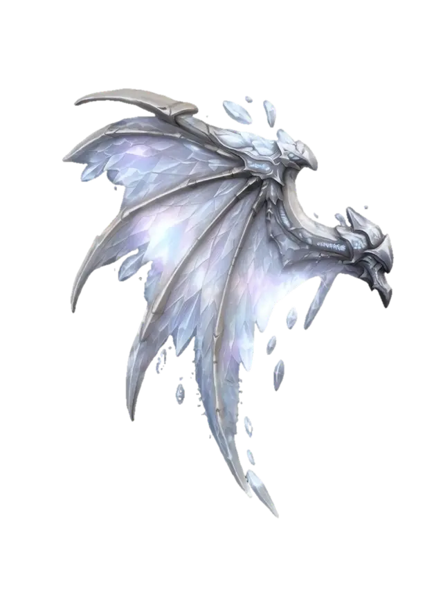 3D model for Crystalwing Dragon