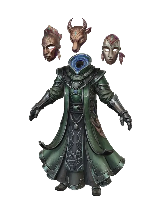 3D model for The Maskbound Magus