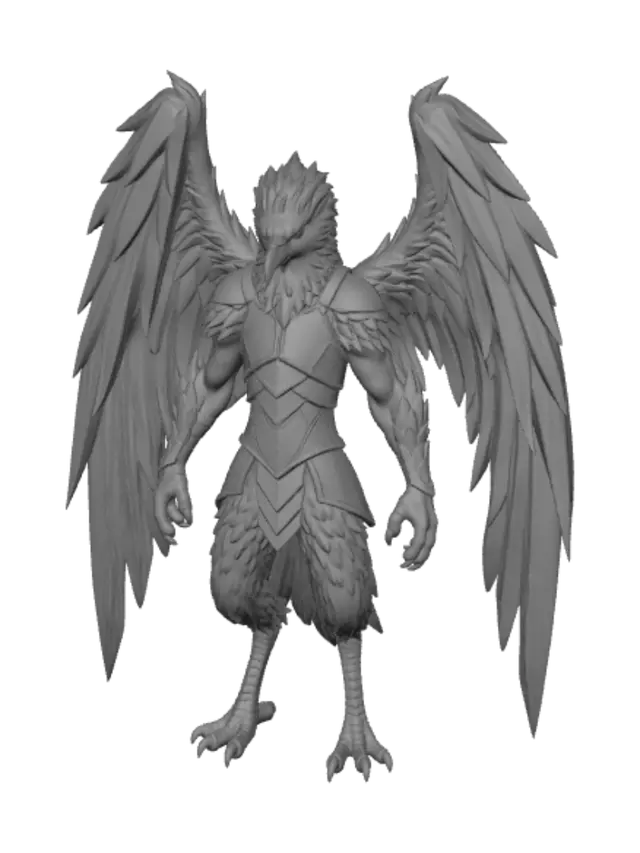 3D model for Frostwing Sentinel