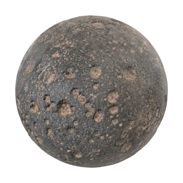 3D model for Rusty Meteorite