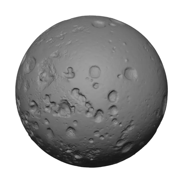 3D model for Rusty Meteorite