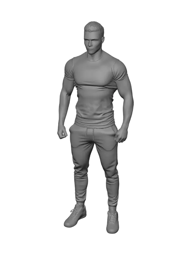 3D model for Midnight Strength on the Track