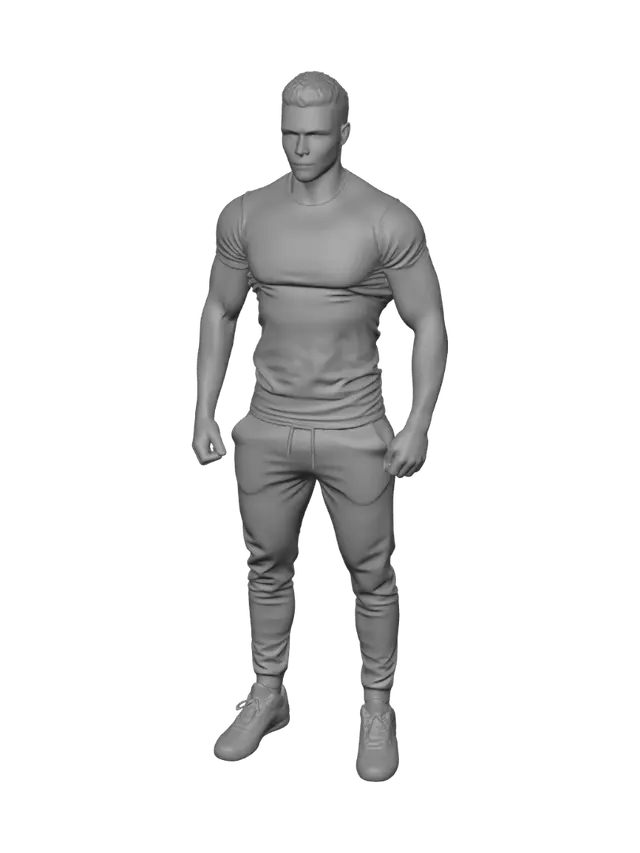 3D model for Midnight Strength on the Track