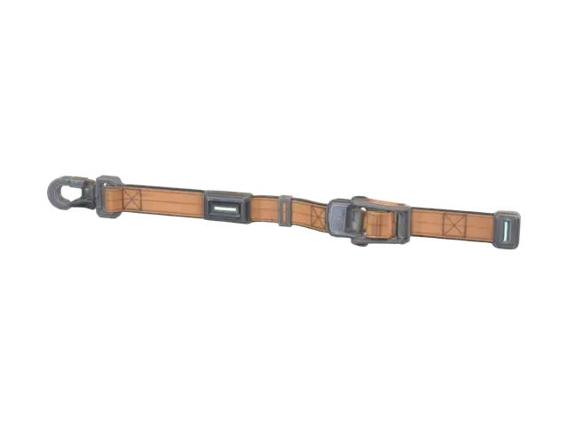 Rope Strap 3D model, vytvořený pomocí AI