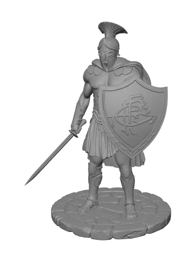 3D model for Spartan Shieldbearer