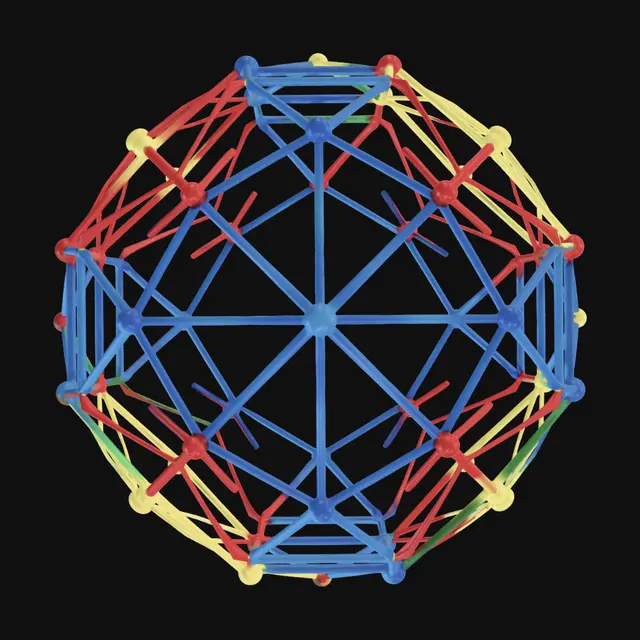 3D model for Axiom F+F+F+F F --> FF+F-F+F+FF ø = 90