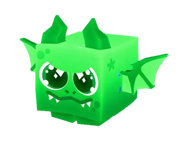 Cubic Dragon 3D model, vytvořený pomocí AI