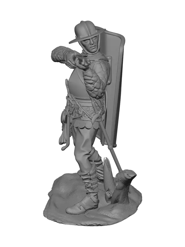 3D model for Crossbowman