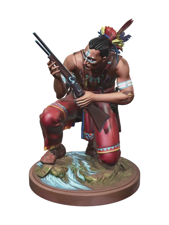 3D model for Weathered Crossbowman
