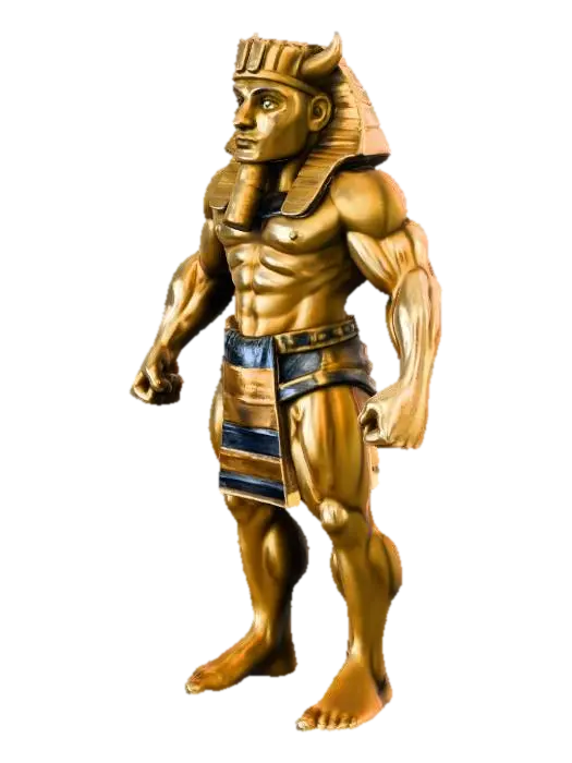 3D model for Golden Pharaoh Warrior