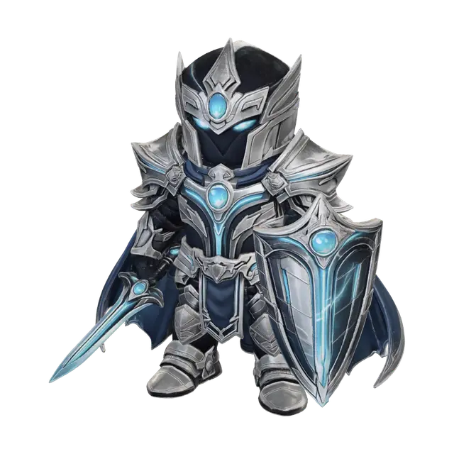 3D model for plushknight
