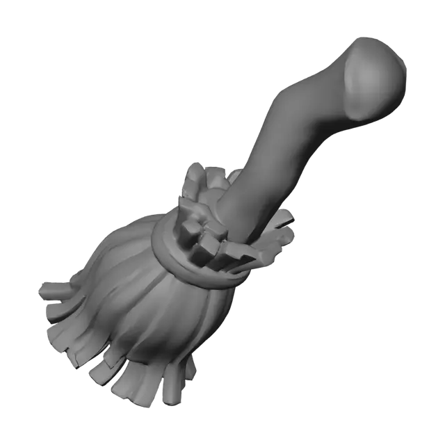 3D model for Rustic Brush