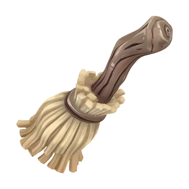 3D model for Rustic Brush