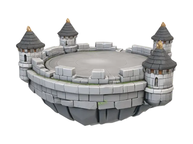 3D model for The Ringed Citadel