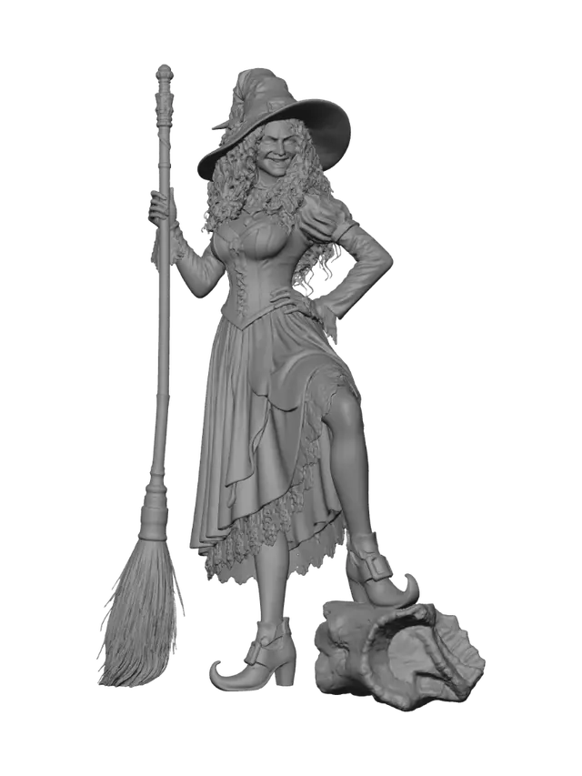 3D model for Midnight Witch