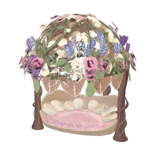 3D model for Floral Canopy Swing