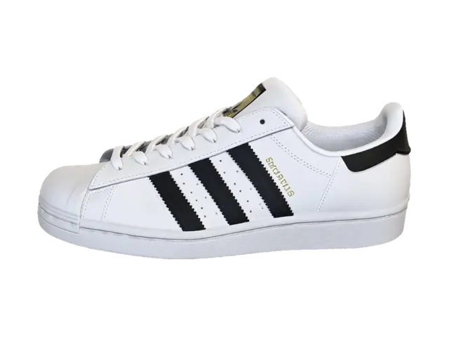 Adidas Superstar White Leather Sneaker 3D model, vytvořený pomocí AI