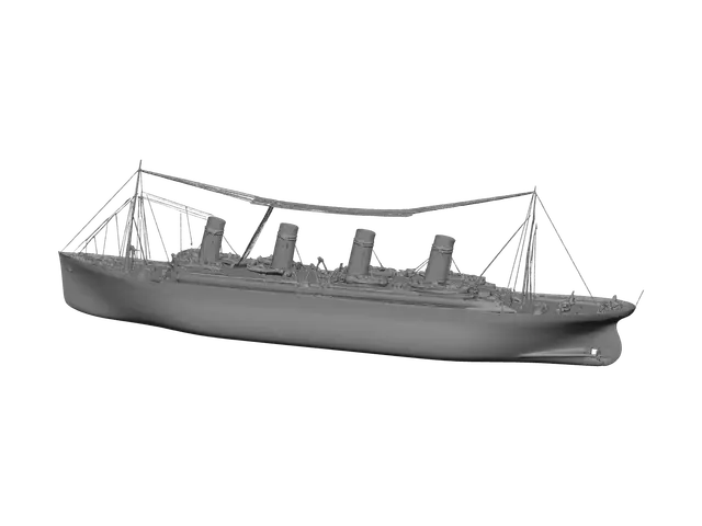 3D model for Modern Titanic Bow