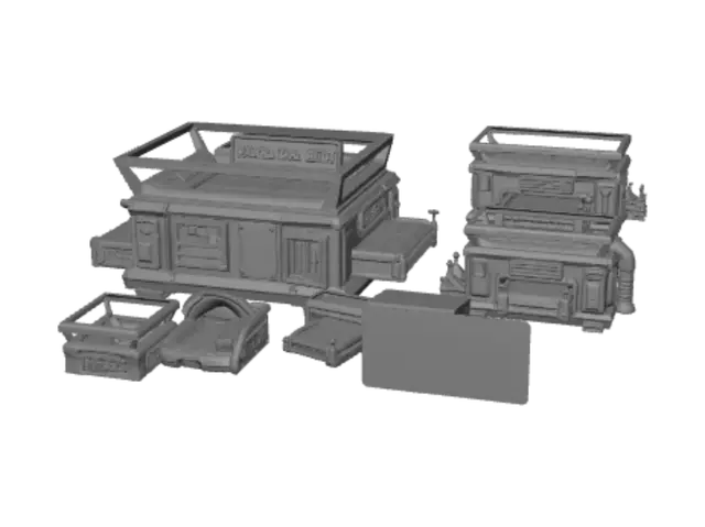 3D model for Ore Intake Station
