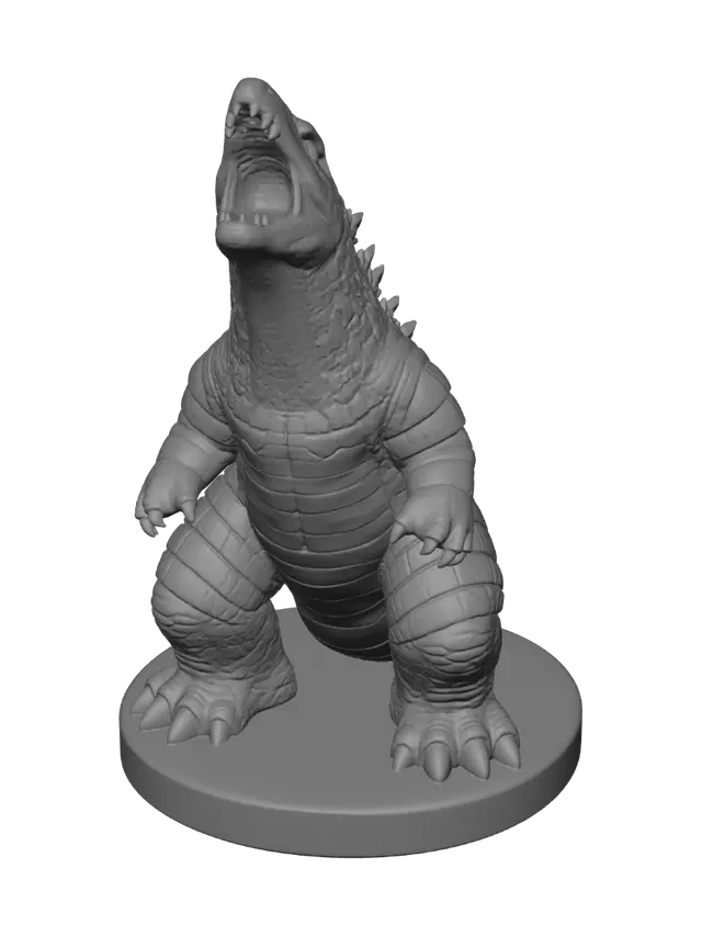 3D model for Obsidian Godzilla