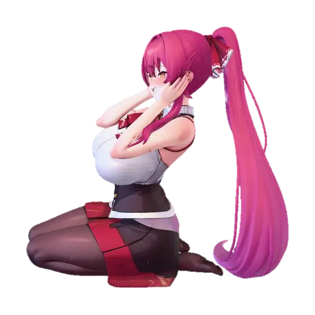 .-. - Hololive 3D model, vytvořený pomocí AI