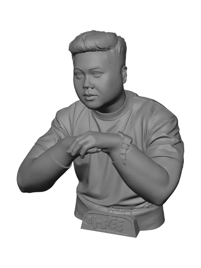 3D model for Portrait in the Red Theater