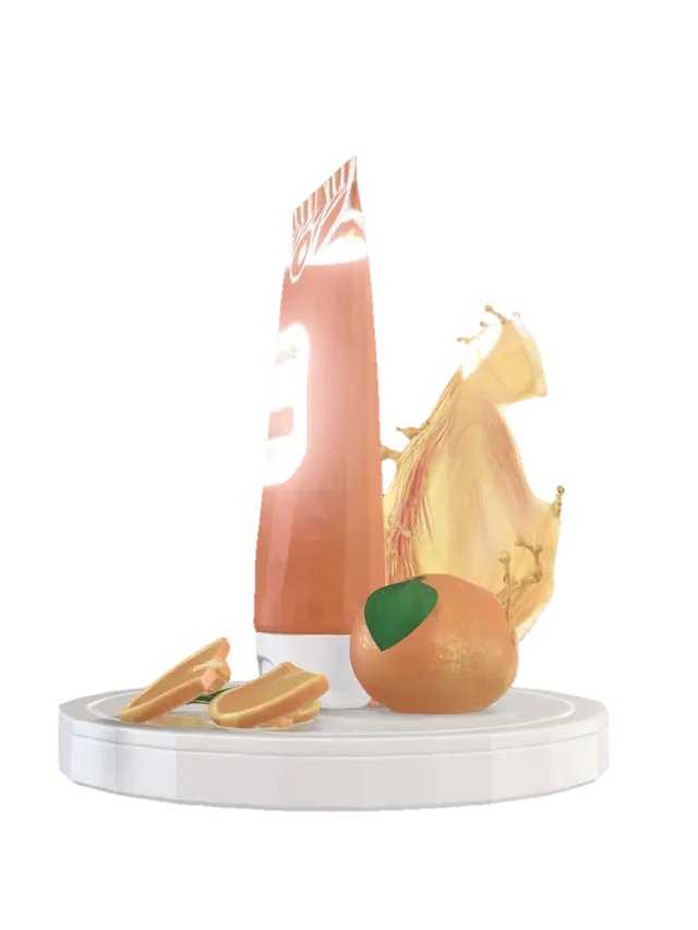 3D model for Orange Enzyme Skincare Brightening Gel