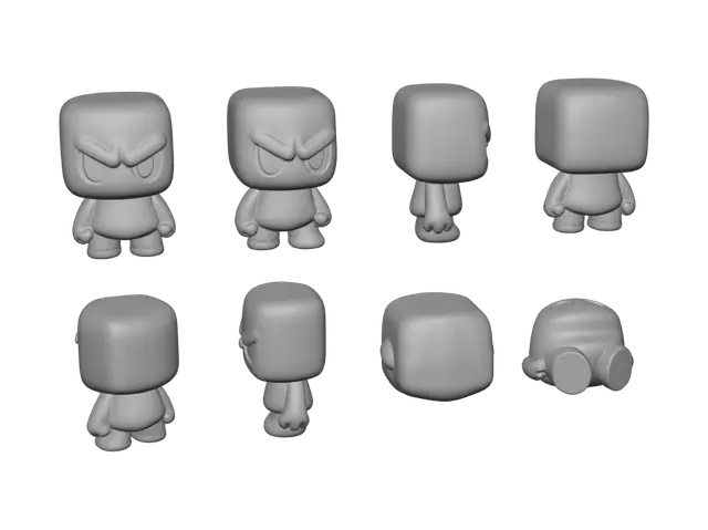 3D model for Green Figure Angles Reference Grid