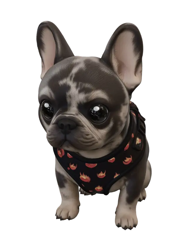 3D model for Ember the Fire Pup