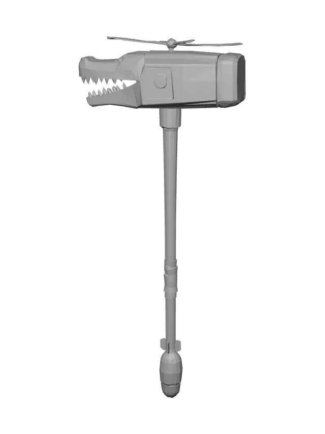 3D model for Dragonforge Warhammer