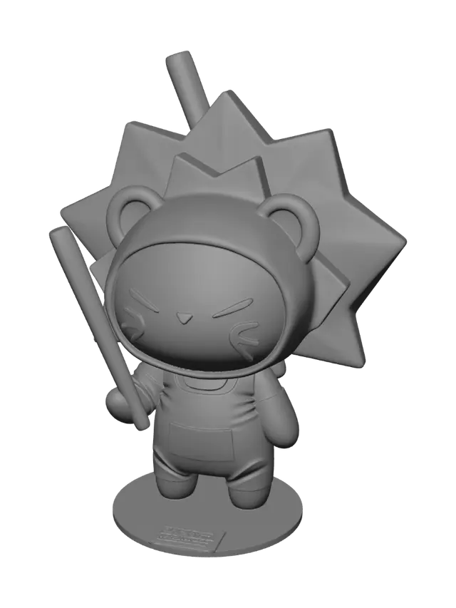 3D model for Sunny Leaf Lion Mascot