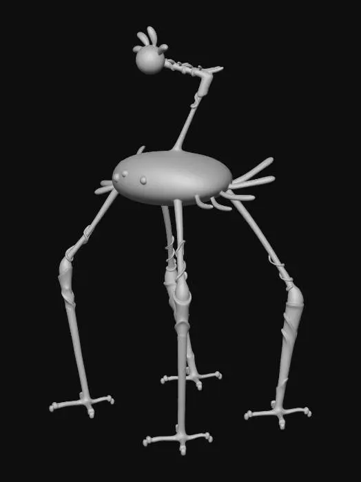 3D model for Stiltwalker Crab