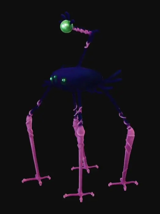 3D model for Stiltwalker Crab