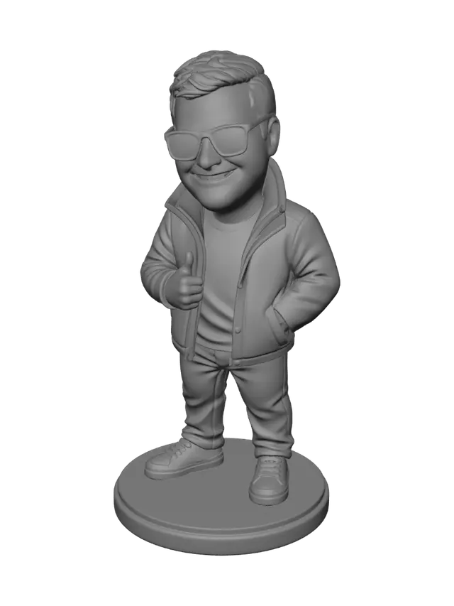 3D model for Thumbs Up Cool Guy