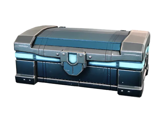 3D model for Futuristic Treasure Chest