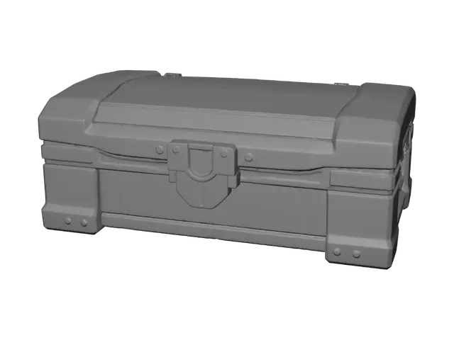 3D model for Futuristic Treasure Chest