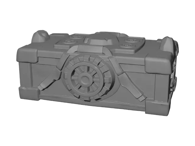 3D model for Cogwheel Treasure Chest