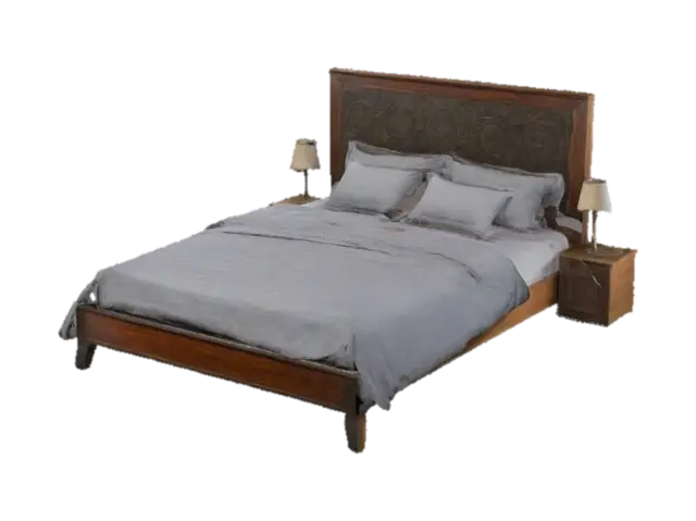 a bed - Comfort 3D model, vytvořený pomocí AI