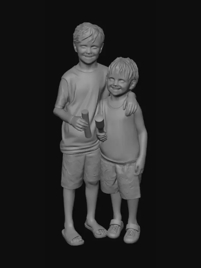 3D model for Sunlit Park Ice Cream Duo