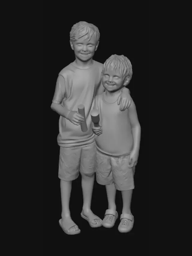 3D model for Sunlit Park Ice Cream Duo